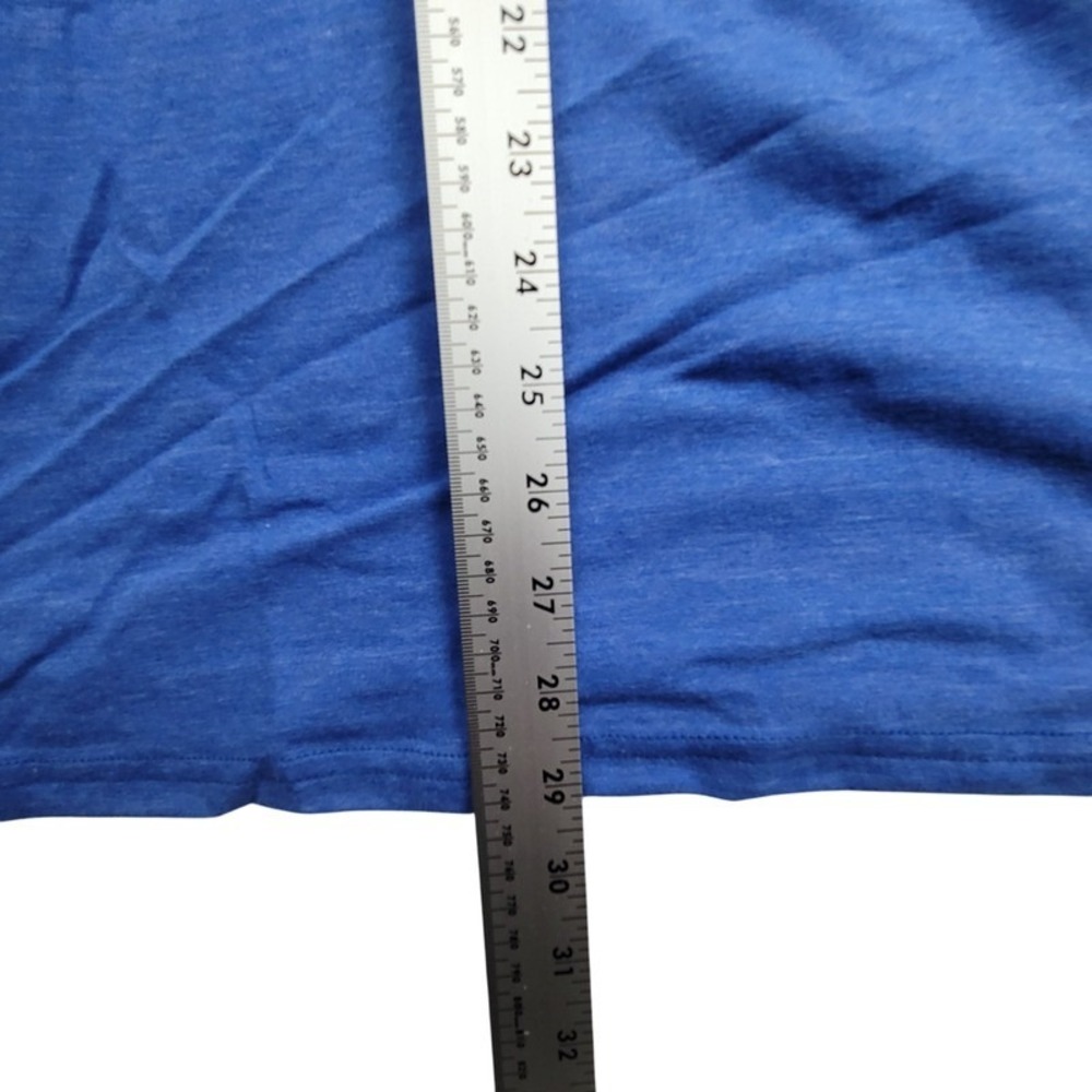 Philadelphia Sixers NBA Heather Blue Shirt Cotton Blend XL NWT -‎ Blue 84 - Picture 6 of 8